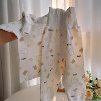 宝宝高腰收腹A类舒绒分体套装秋冬2405婴儿无骨秋衣裤睡衣家居服