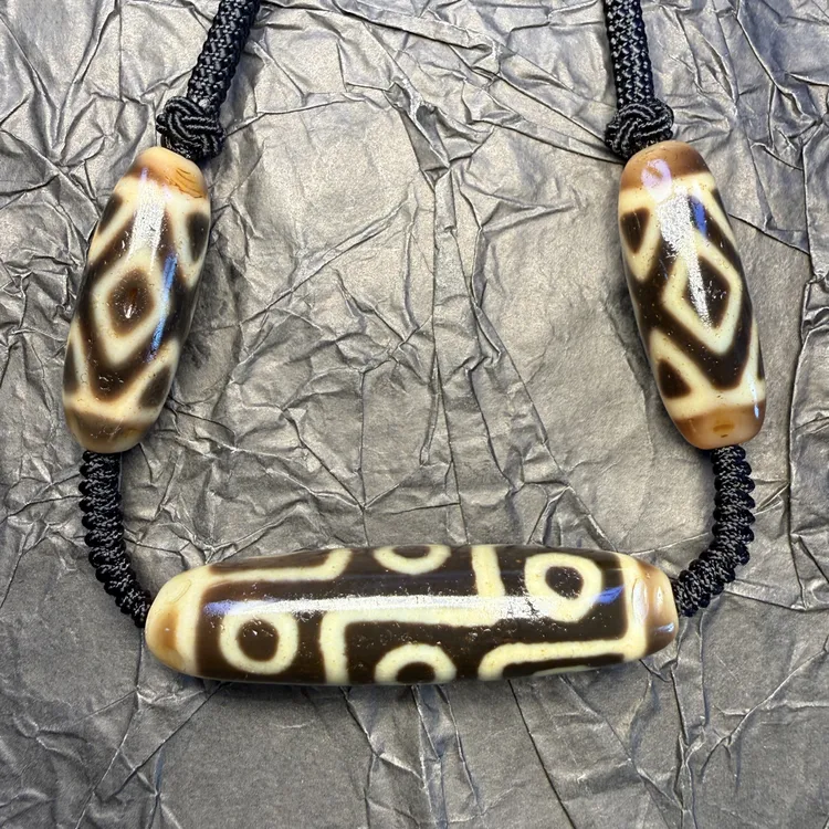 【藏纯珠宝】纯手工48.5mm主九Y配三Y多宝玛瑙吊坠孤品放漏