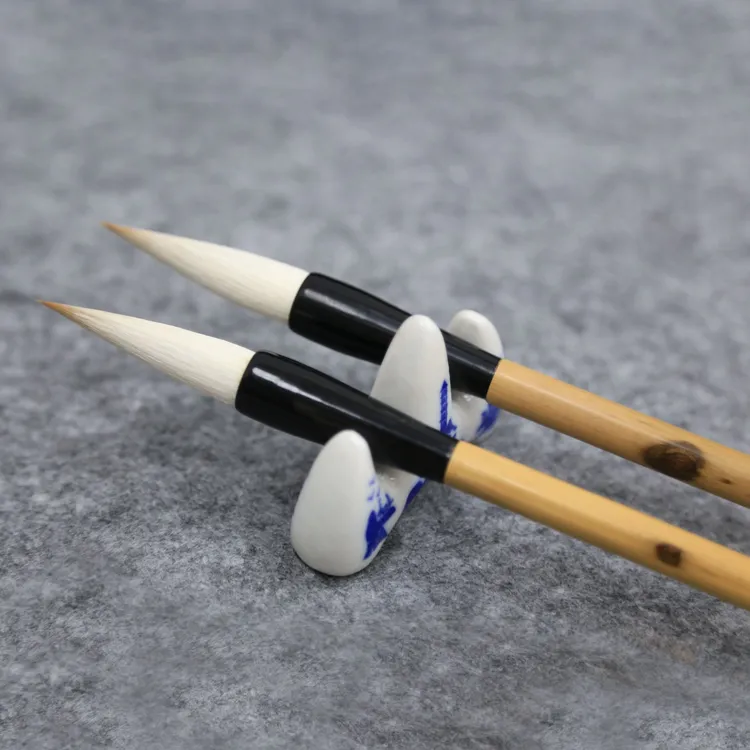 小艺阁阁手工兼毫毛笔书法国画专用笔3支