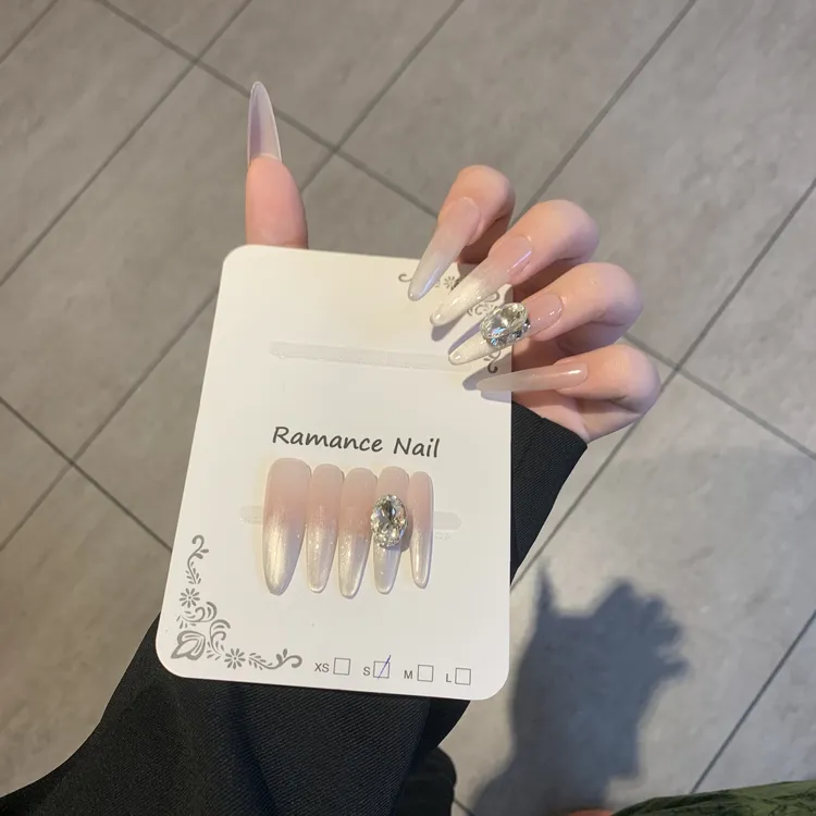 【千金鸽子蛋】纯手工爆闪猫眼高级感纯欲千金穿戴甲爆款日常气质