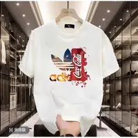 【一折粉丝福利】夏季男女同款百搭时尚潮牌短袖T恤