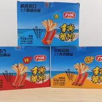 力诚鱼豆腐蟹柳解馋香辣卤香烧烤即食休闲小吃