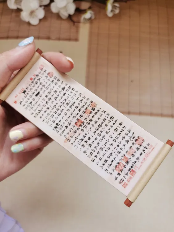 原创北京故宫博物馆周边文创冰箱贴兰亭序清明上河图磁吸旅游出国