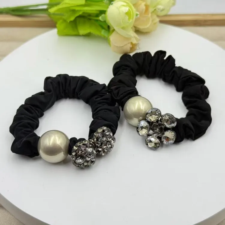 诗泊雅 新款大肠发圈韩国直播爆款超柔面膜圈气质丸子发绳