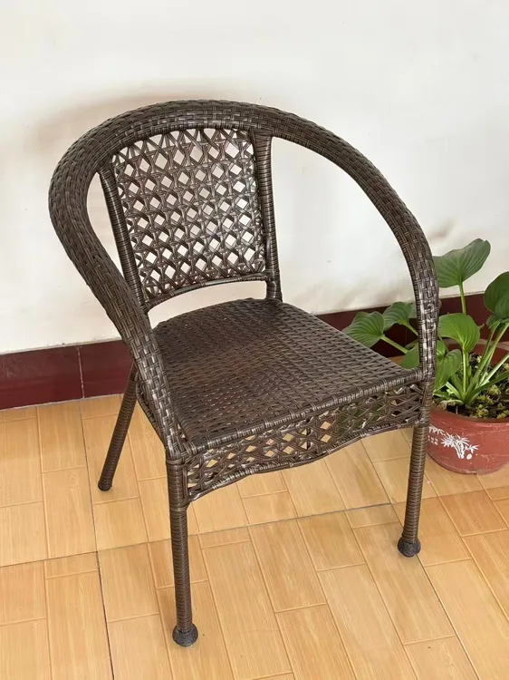 加大椅子桌子茶桌椅阳台桌客厅藤编靠背椅藤椅