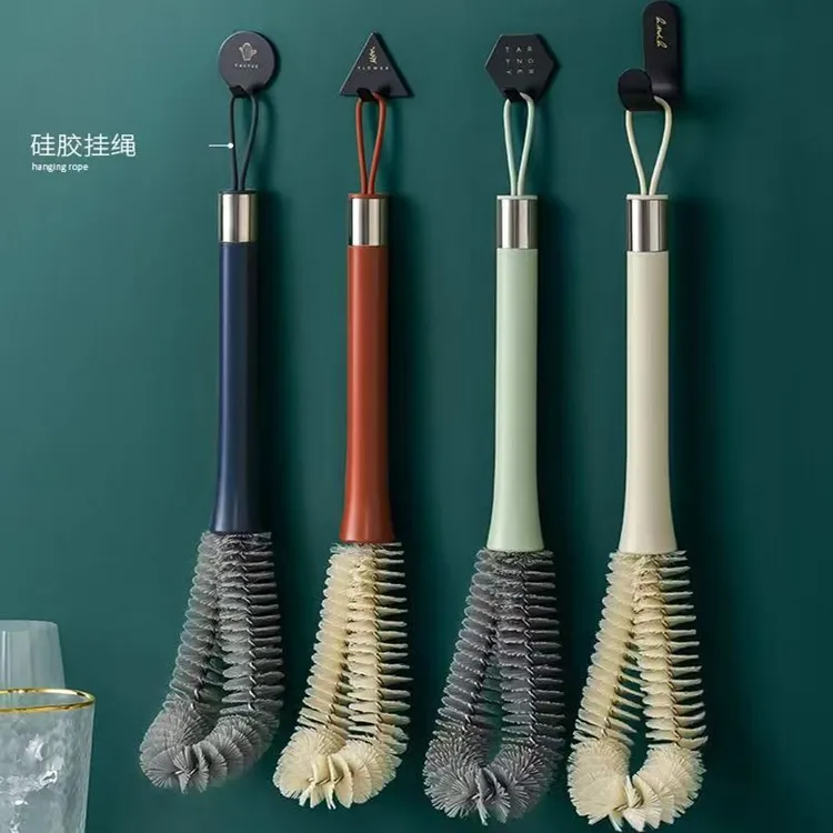 厨房杯刷长柄洗杯子神器家用奶瓶保温杯缝隙无死角小毛刷清洁套装