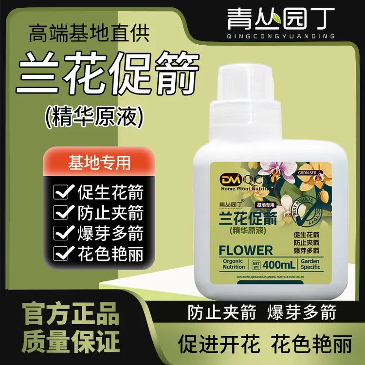 锦卉直播专属青丛园丁DM兰花促箭爆芽多箭促花箭冒箭防夹箭花期长