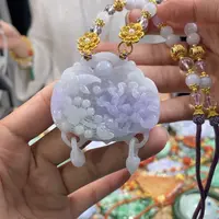 翡翠颈饰未镶嵌代编织