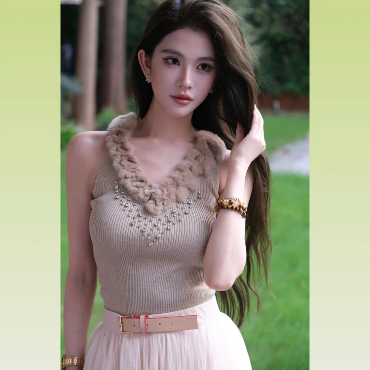 NicoHuangWJ 【优雅兔千金】超气质贵气背心