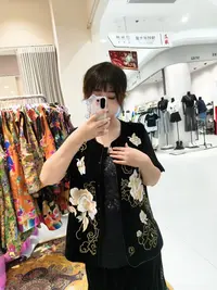 清苍价~深圳89032马甲幽静小荷重工刺绣马夹新中式国风显瘦坎肩