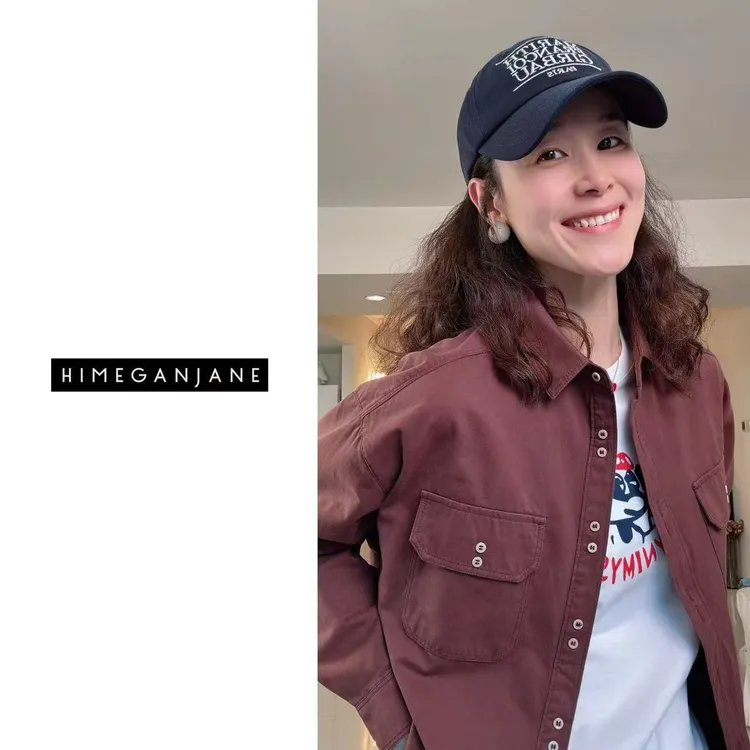 HIMEGANJANE“一眼就爱上”100棉重磅工装可叠搭可外穿上衣12623