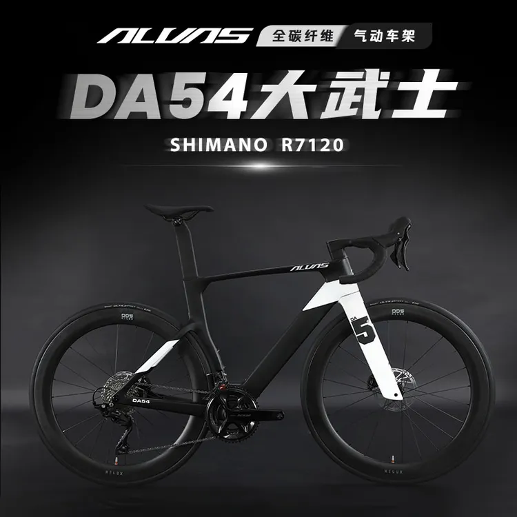 ALVAS 爱瓦士DA54 MAX 大武士R7120全碳纤维休闲公路自行车2×12速