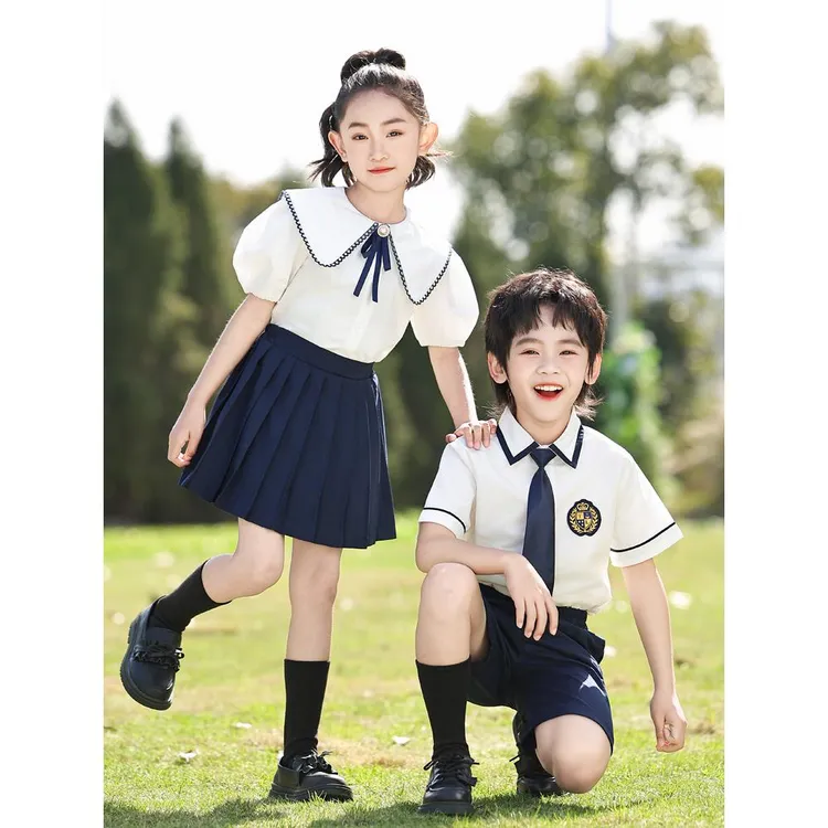 六一儿童演出服夏季幼儿园毕业照班服小学生朗诵合唱比赛表演服装