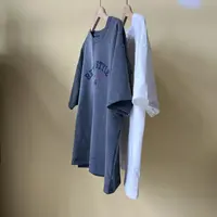 美式复古 简约 磨毛感 秋冬短袖T