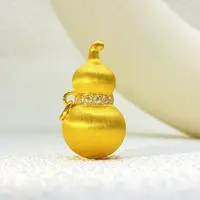 【合成/培育】葫芦｜18k金拉丝福禄吊坠#1208#卡17✖️32mm多样性发一