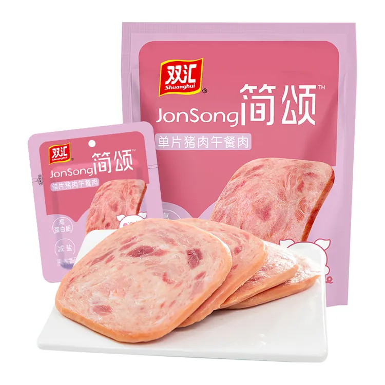 【双汇】简颂单片猪肉午餐肉240g
