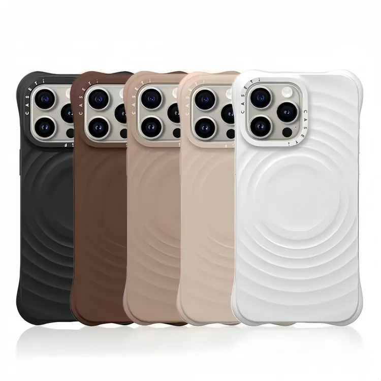 【磁吸波漾】液态硅胶适用iPhone17手机壳纯色苹果16Pro保护套