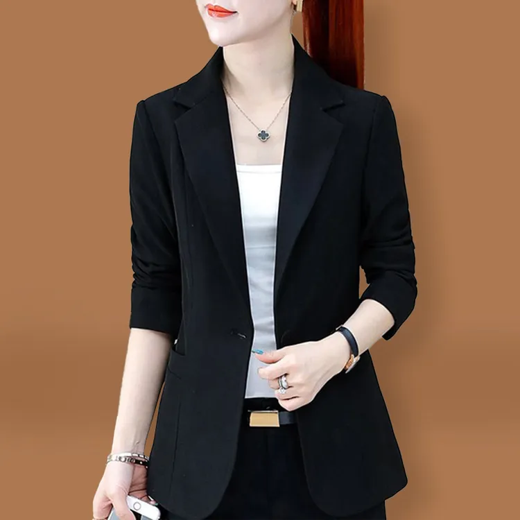 【拉夏】职业休闲西装短外套女2025早秋新款薄款气质贵夫人爆款西服