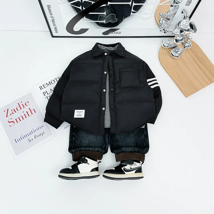 儿童棉服男童冬款加厚棉衣2025新款冬装 AC25133 悠悠童话童装