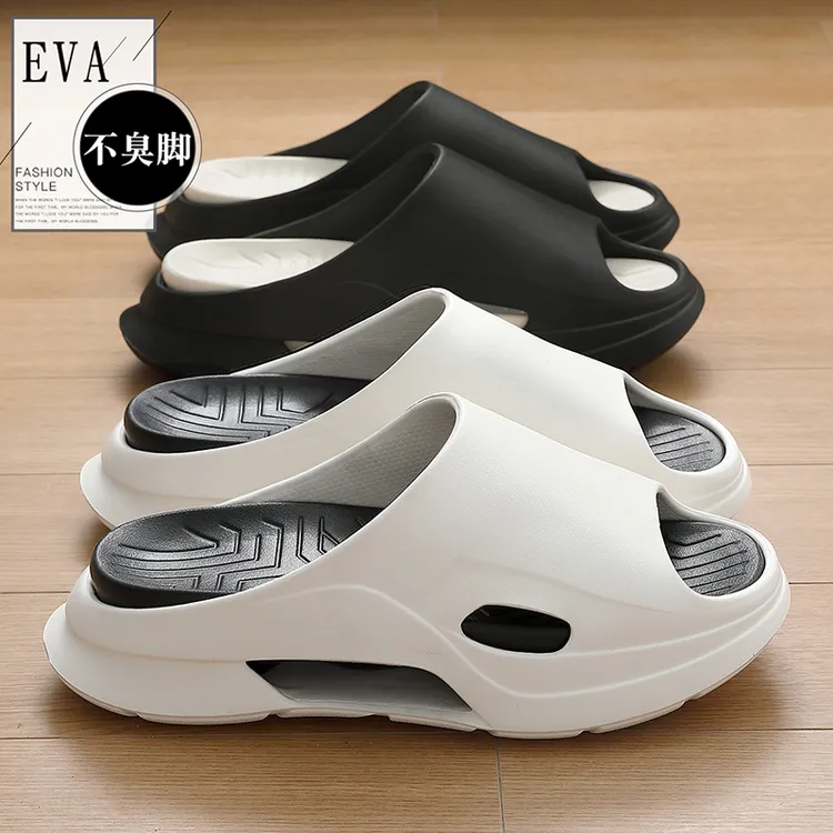 猫力踩屎感拖鞋男士夏季潮流外穿厚底2025新款EVA不臭脚居家凉拖