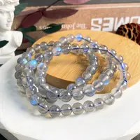 【书记甄选】天然灰月光单圈手链 多样性发一件 约7mm GD1575