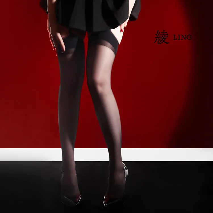 Ling Touch绫「惹」3D高腰日常丝袜超薄丝袜女