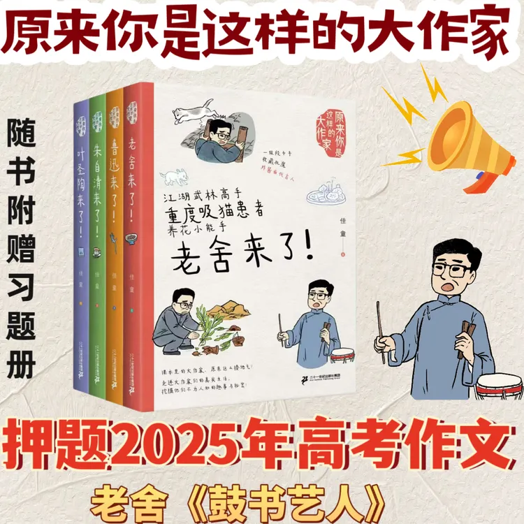 【达人专属】原来你是这样的大作家系列 全4册