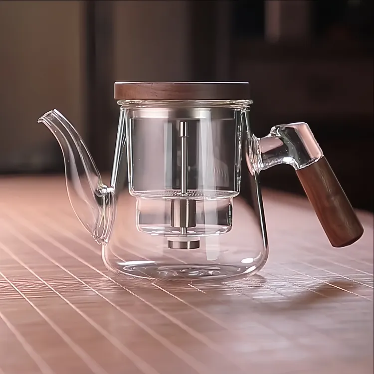 飘逸杯玻璃泡茶壶耐高温茶水分离家用全玻璃内胆泡茶神器茶具