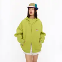 【江南先生】刺绣解构连帽卫衣开衫春季男女宽松外套JN51B04