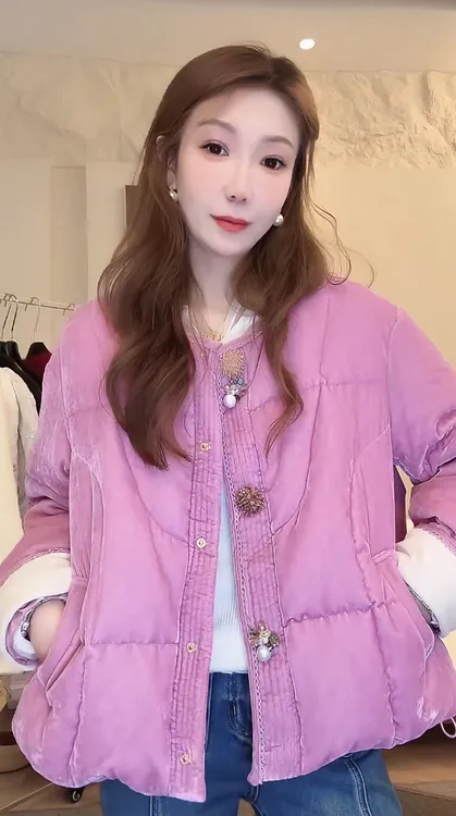 DEDM•STUDIO/冬季静奢高级保暖新国标90白鸭绒服2601YRF/25BY046