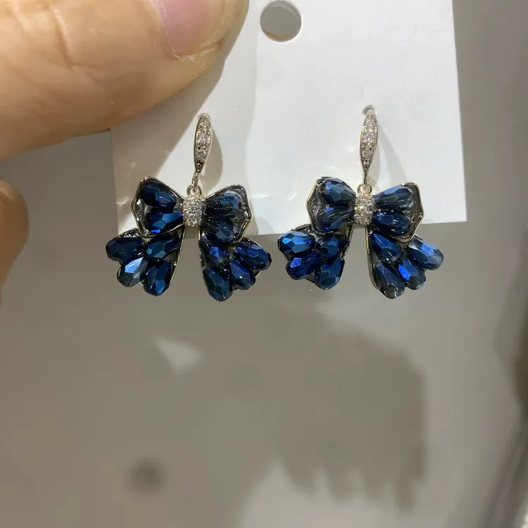 铜合金耳饰 A076 法式复古手工浪漫温柔简约时尚小众气质轻奢