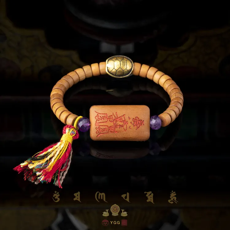 非金属木质手链 桃木TAI牌/檀木直切手串QZSD03/多样性发