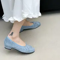 恩熙·春夏新款韩版低跟蝴蝶结小单鞋0227-67