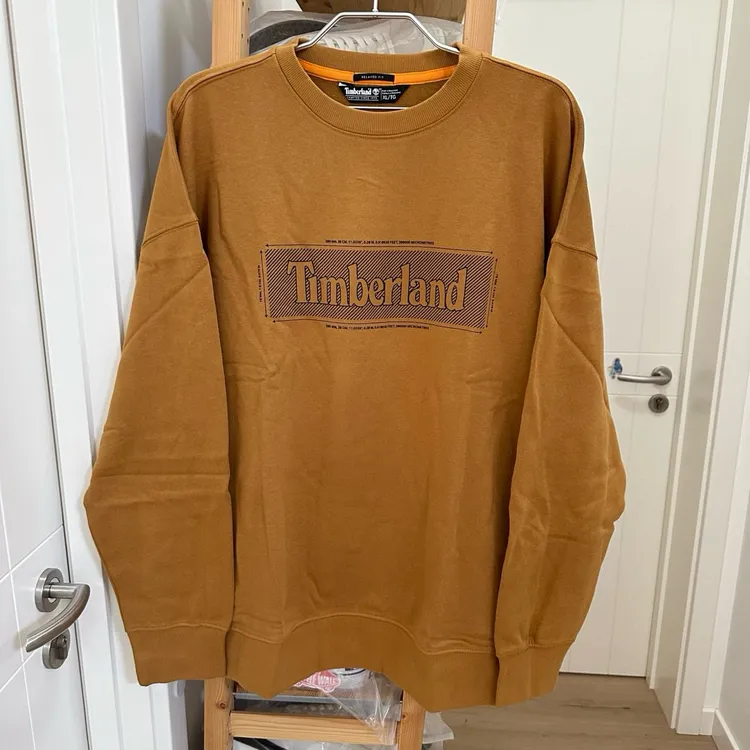 正品TIMBERLAND 添柏岚 男装 套头加绒卫衣 小麦色 A2A14
