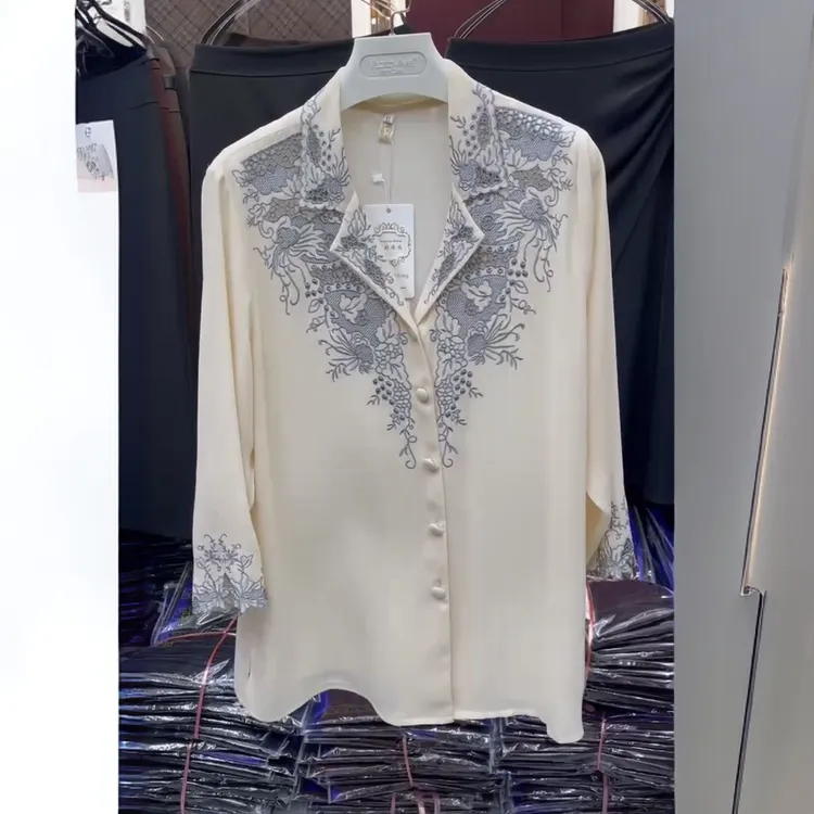 新款时尚网红大码女装夏季衬衣