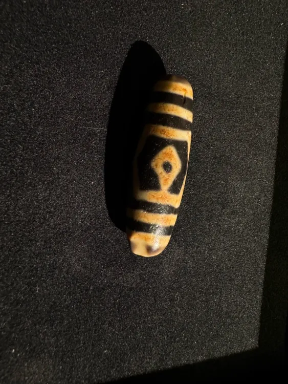 卓嘎仿纯台珠玛瑙金刚三眼40*12