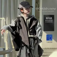 【猎风】源源家童装男童连帽外套2025儿童加绒风衣中大童上衣冬2