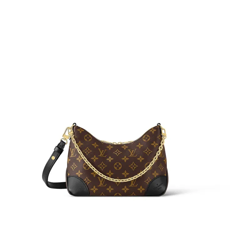 99新 LouisVuitton/路易威登 未使用黑牛角单肩斜跨包vintage