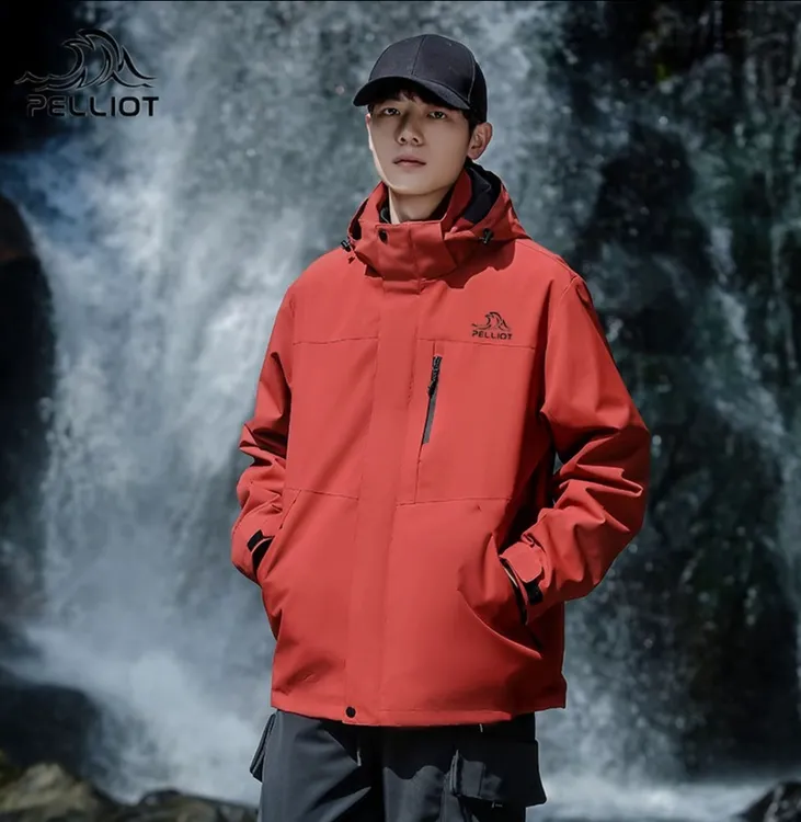 成毅代言伯希和冲锋衣冬季三合一厚保暖防风防水户外旅行登山外套