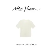 M.Y.媛总 秋季新款镂空设计圆领针织衫法式百搭女上衣MYAXS09281D