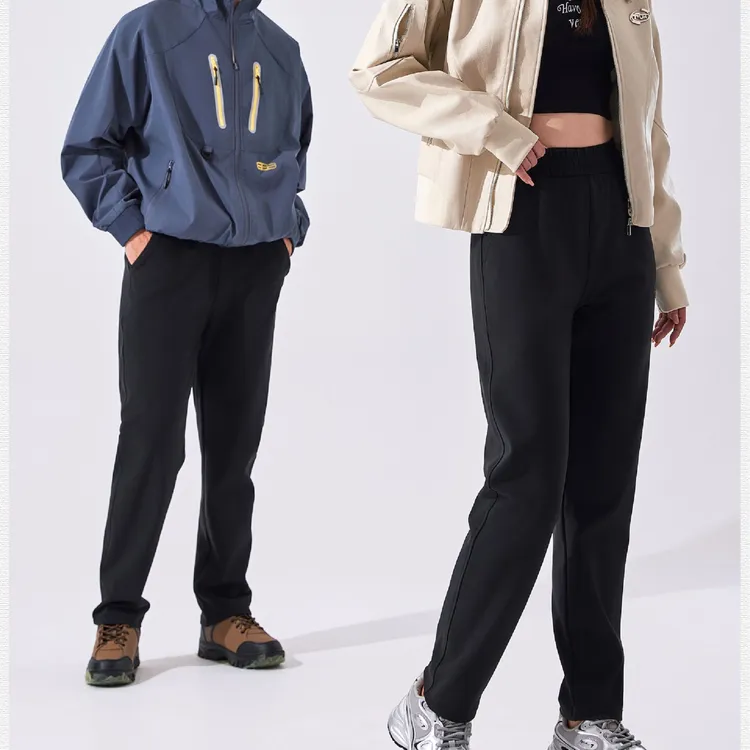 【情侣款】  白鸭绒3防立方体羽绒裤男女同款裤