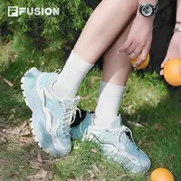 FILA FUSION斐乐潮牌女鞋硬糖4 BIANCO IV厚底潮增高硬糖鞋-YHTX
