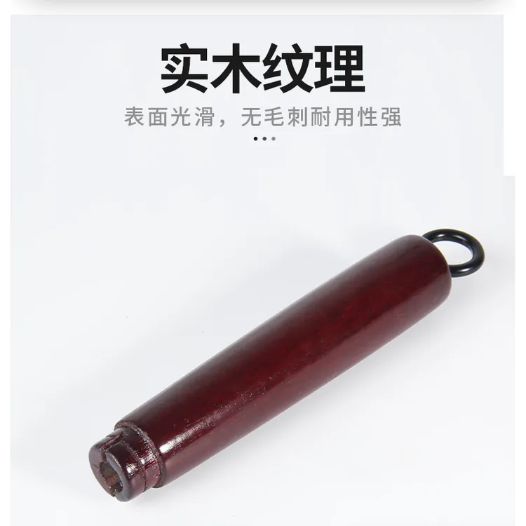 炒菜锅家用章丘炒锅原木把手天然防烫铁锅原装配件通用手柄通用型