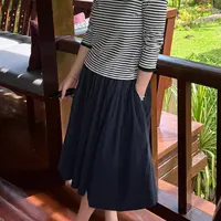 XIYE&W【风琴伞裙】百搭半身裙