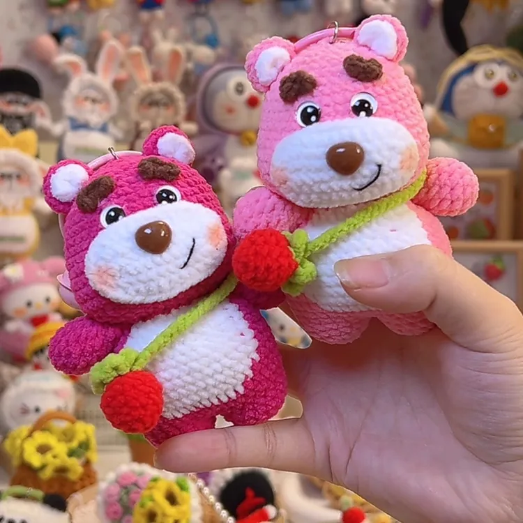 【叶子一物一拍】纯手工钩织针织玩偶