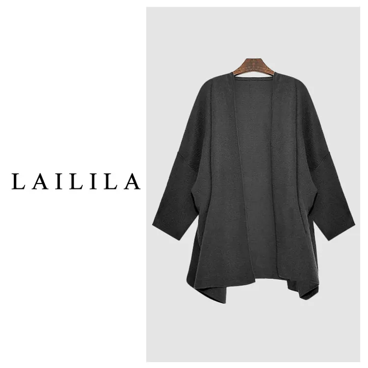 LAILILA【昵雅】25早秋新品天丝+羊毛外套QJ508B758395619