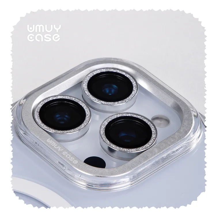 UMUYCASE 闪银钻镜头膜适用iphone15/16手机镜头膜女款