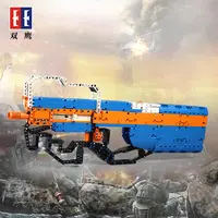 P90系列积木模型兼容颗粒军事玩具模型积木男孩子益智玩具
