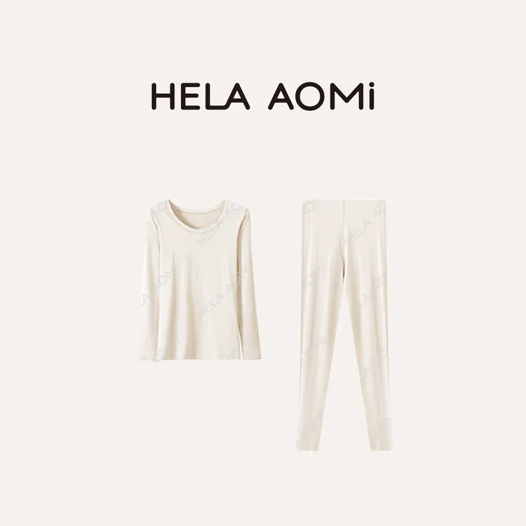 HELA AOMI “10A级保暖套”弹力包容性长款打底套装CY5DC99464