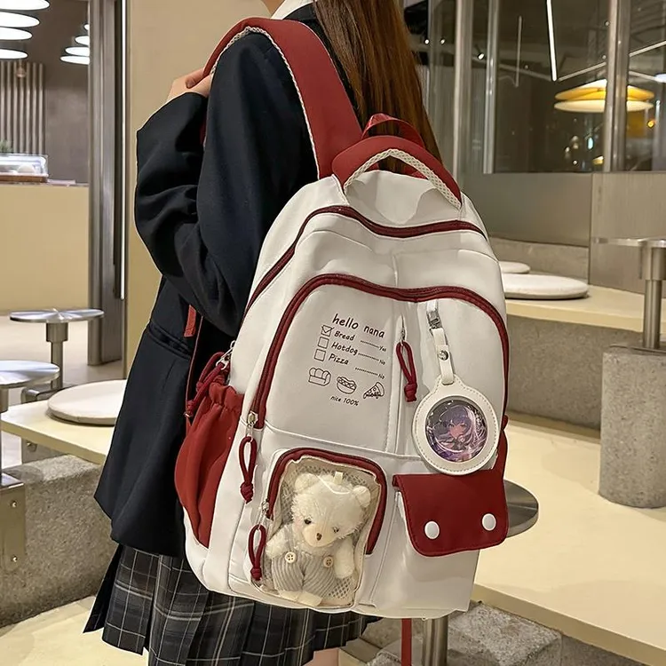 双肩包女新款百搭初中生专用大容量书包高中生初中生书包女孩